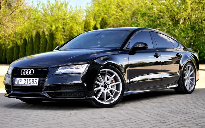 mazowieckie Audi A7 cena 85500 przebieg: 298590, rok produkcji 2012 z Płock